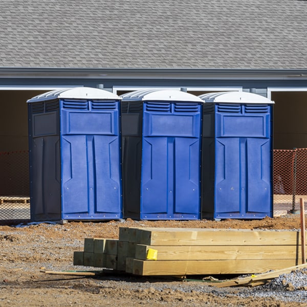 is there a specific order in which to place multiple portable restrooms in Cuba OH